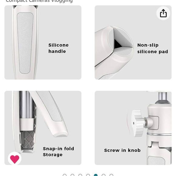 NWT Ulanzi mini tripod and phone adapter set - Picture 5 of 10